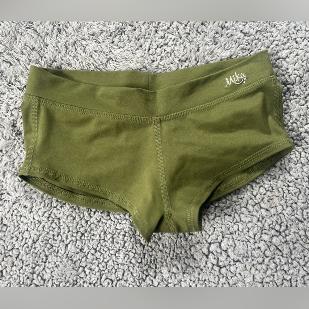 Olive Green Women's Shorts